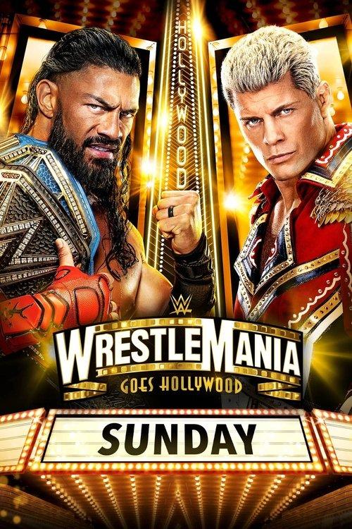 WrestleMania 39 Sunday filmas online