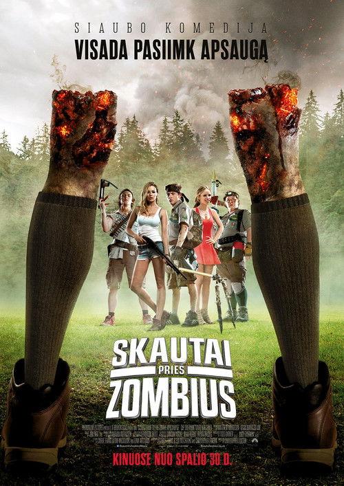 Skautai prieš zombius filmas online