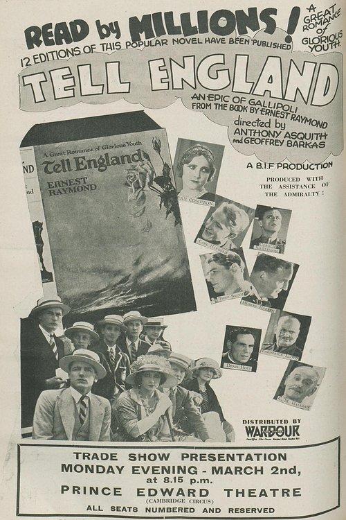 Tell England filmas online