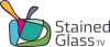 Stained Glass TV studio logo