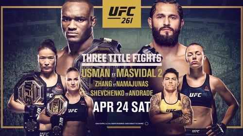 UFC 261: Usman vs. Masvidal 2 filmas žiurėti online