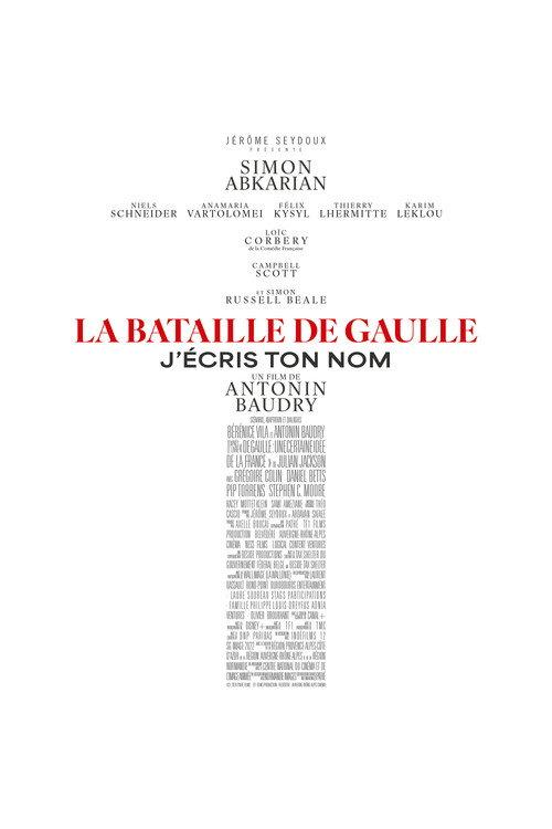 La Bataille de Gaulle : J’écris ton nom filmas online