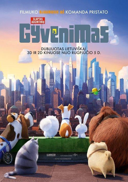 Slaptas augintinių gyvenimas filmas online