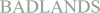 Badlands studio logo