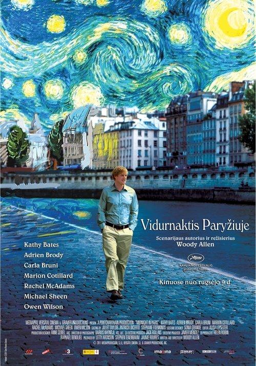 Vidurnaktis Paryžiuje filmas online