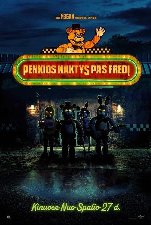 Penkios naktys pas Fredį filmas online
