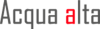 Acqua alta studio logo