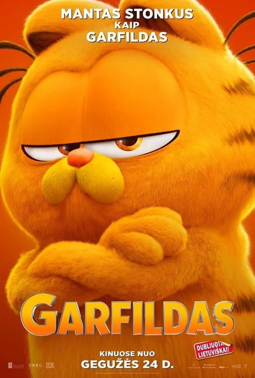 Garfildas filmas online