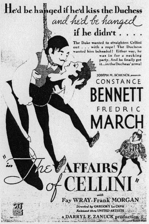 The Affairs of Cellini filmas online