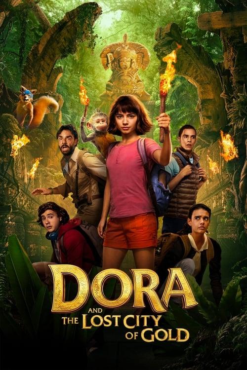 Dora ir pamirštas Aukso miestas filmas online