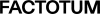 Factotum Pictures studio logo
