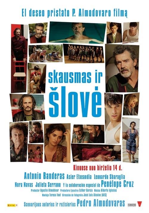 Skausmas ir šlovė filmas online
