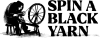 Spin a Black Yarn studio logo