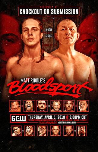 GCW Matt Riddle's Bloodsport filmas online