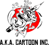 a.k.a. Cartoon studio logo