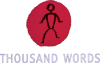 Thousand Words studio logo